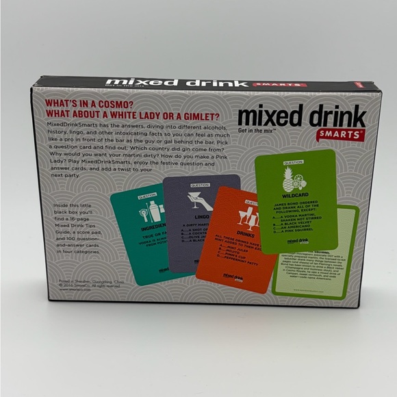 Mixed Drink Smarts Card Game - Picture 2 of 3